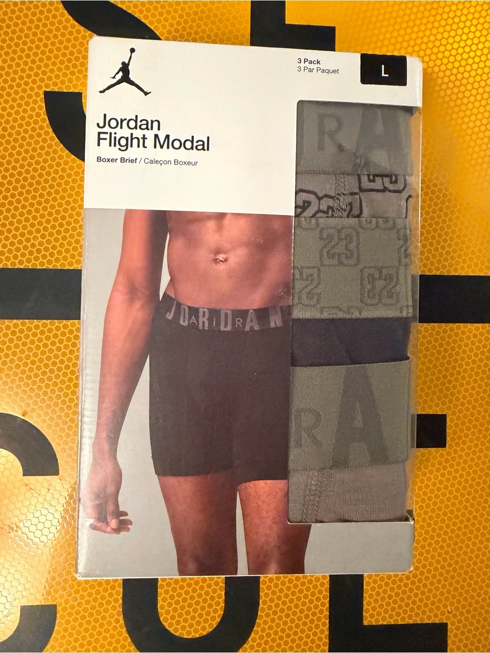 Jordan Flight Modal Men's Boxer Briefs - Gray (3 Pack) Size L/G🏀